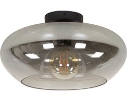 Giga Meubel Plafondlamp Elevate - Smoke Glas - 1-Lichts - 40x40x22cm