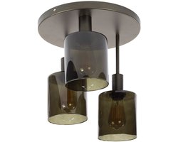 Giga Meubel Plafondlamp Sepiora - Sienna Bruin - 35x35x40cm