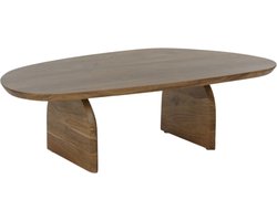 Giga Meubel Salontafel Floor - Organisch - Acaciahout - 135cm