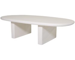 Giga Meubel Salontafel Gin - Beige Betonlook - 130x65x33cm