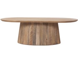 Giga Meubel Salontafel Salvador - Naturel Hout - 140x70x38cm