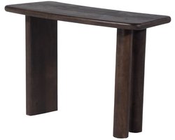 Giga Meubel Sidetable Rumi - Bruin Mangohout - 113x44x76cm