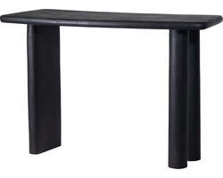 Giga Meubel Sidetable Rumi - Zwart Mangohout - 113x44x76cm