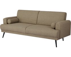 Giga Meubel Slaapbank Jason 3-Zits - 209x91x85cm - Taupe