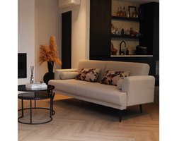 Giga Meubel Slaapbank Jason - Beige Stof - 209x91x85cm
