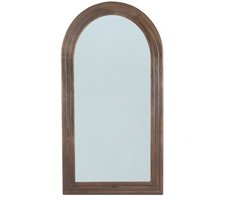 Giga Meubel Spiegel Esther - Staand Donkerbruin Hout - 94x4x178cm