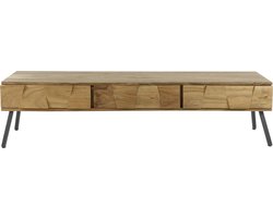 Giga Meubel Tv-meubel Demn - Bruin Hout - 180x45x40cm