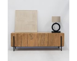 Giga Meubel Tv-Meubel Marie - Acaciahout - Naturel - 180cm