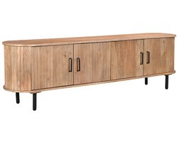 Giga Meubel Tv-meubel Merel - Naturel Mangohout - 200x46x56cm