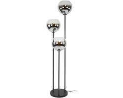 Giga Meubel Vloerlamp Bubble - Zwart - 3-Lichts - 46x46x162cm