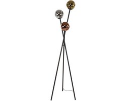 Giga Meubel Vloerlamp Molecule Mix - Multicolor - 3-Lichts - 45x45x169cm