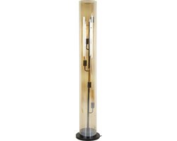 Giga Meubel Vloerlamp Tube - 5-Lichts - 20x20x153cm - Glas - Amber