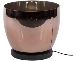 Giga Meubel Vloerlamp Up L - Koper Glas - 1-Lichts - 29x29x27cm
