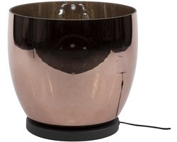 Giga Meubel Vloerlamp Up XL - Koper Glas - 1-Lichts - 33x33x32cm