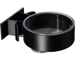 Gigicial Föhnhouder voor de badkamer - Zelfklevende wandmontage - Ruimtebesparend en waterdicht - 1 stuk - Geschikt voor badkamers en kapsalons - Zwart