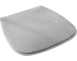 Gigicial Stoelkussens - Kussens Voor Eetkamerstoelen - Comfortabele Zitplaatsverhouding Met Hoge Kwaliteit Spons En Corduroy Materiaal - 1 - Geschikt Voor Keuken En Eetkamer In Grijs