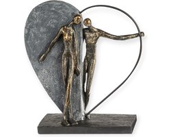 Gilde Handwerk - Beeld - Sculptuur - Samen staan we sterk - Polyresin/Metaal