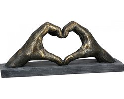 Gilde Handwerk - Figuur 'Heart of Hands' - Beeld - Brons