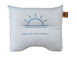 Gilder® ZEN kussen Extra Firm | vulling 50% vezelbolletjes, 50% latex staafjes (Fusionfiber) | vulgewicht 1530 gr. | anti-allergisch | 60x70 cm