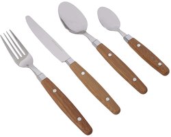 Gimex Nature Line Bestek - Wood - 16-Delig