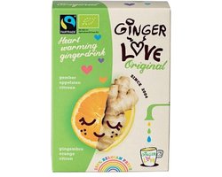 Gingerlove - Gingerlove Original - Premium Gemberthee Met Sinaas/Citroen - Biologisch En Belgisch - Fairtrade
