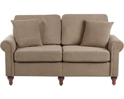 GINNERUP - Tweezitsbank - Bruin - Polyester