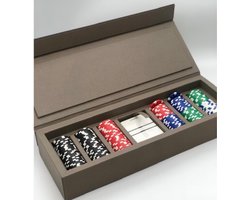 GIOBAGNARA POKER CASE PARMA MUD LEDER