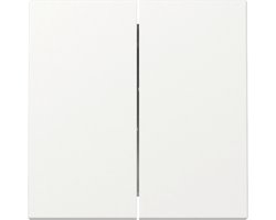 GIRA Systeem 55 Bedieningswip serie/wissel-wissel - Zuiver wit MAT 329527 (nieuw model)