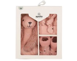 Giraffe Babies Giftbox - Kraamvisite Cadeau Voor Pasgeboren Baby's - 3-Items 160200007