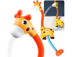 Giraffe Bad Douche Speelgoed – Interactief Badplezier voor Kinderen – 360° Verstelbaar – Badspeelgoed - Douchekop - Aquaplay - Giraffe Spuit Water - Badspeeltjes - Voor in bad - Waterspeelgoed - Bath Toy