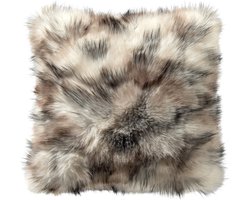 GISELE | sierkussen 45x45 cm | Natural | bruin | Hoii | met duurzame kussenvulling