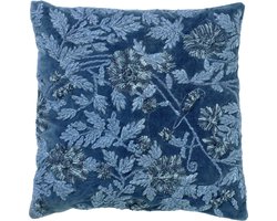 GISELLE | Sierkussen 45x45 cm | Insignia Blue | Blauw | Hoii | met duurzame kussenvulling