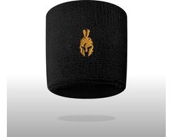 Gladiator Manicae Zweetband pols, zwart