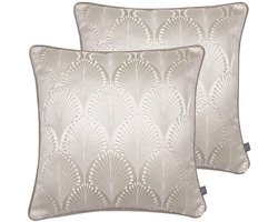 Glamoureuze Art Deco Kussens - Zacht en Duurzaam - 1 stuk - Fluwelen Piped Trim