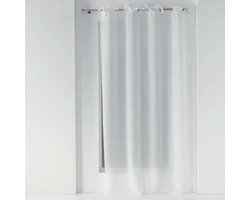 Glasgordijn met Strikjes 140 x 240 cm Callas Wit