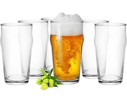 Glasmark Bierglazen - 6x - pils glas - 530 ml - glas - speciaal bier
