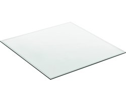 Glasplaat ESG veiligheidsglas 8 mm voor tafels 70x70 cm