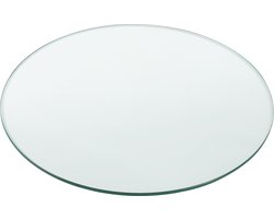 Glasplaat ESG veiligheidsglas 8 mm voor tafels Ø90 cm
