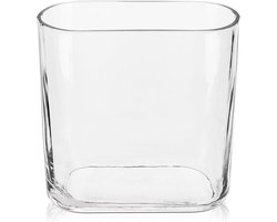 Glass vaas decoratie bloemenvaas voor tafeldecoratie moderne transparante vaas voor woonkamer eettafel entree schoorsteenstuk rek bruiloft