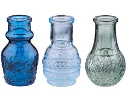 Glass vase 3pc