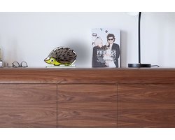 Glassculptuur - Glazen Egel - Glasobject - Sculptuur - Fusing glas HedgeHog - 10cm