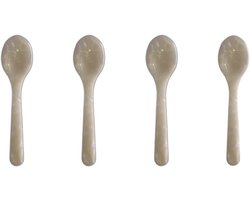 Glassy Studio - Theelepels - Koffielepels - 4 stuks - Lepel Set - Dessertlepel - Eierlepels - Acrylic lepels - Parelmoer