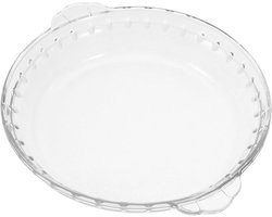 Glazen Bakvorm - Cake Pan - Maaltijden Bereiden - Stoomfunctie - 22.7 cm - Transparant