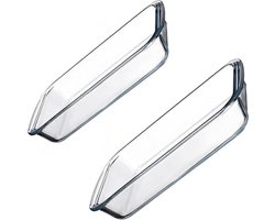 Glazen Bakvorm - Oven Schaal - Cakes Bakken - Hittebestendig Borosilicaatglas - 1L en 1.6L - Transparant