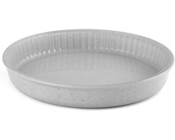 Glazen Bakvorm - Taartvorm - Klassiek Bakken - Vaatwasserbestendig - 26 cm - Grijs