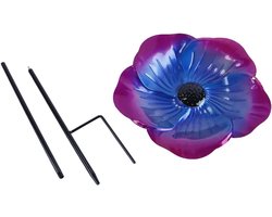 Glazen Bijenvoeder en Waterstation voor Tuin, Ideaal voor Bijen en Bestuivers, Decoratieve Tuinaccessoires