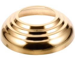 Glazen Bol Standers - Voetstuk Decoratie - Tuin Decoreren - Roestvrij Staal - 16cm - Goud