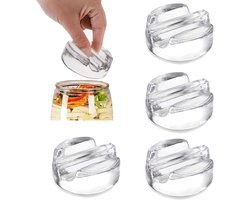 Glazen fermentatiegewichten - ideaal voor lactofermentatie - set van 2 - 7 cm - voedselveilig glas