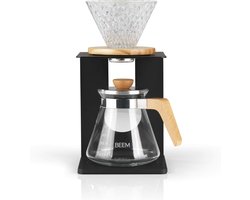 Glazen Handfilter Koffiezetapparaat Set voor 4 Kopjes | Handmatige Koffiebrouwkunst