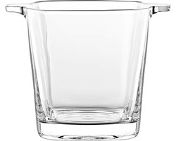 Glazen IJsemmer - Drankkoeler Vierkant - Drankjes Koel Houden - Europees Kwaliteitsglas - 145 cm Hoog - Transparant